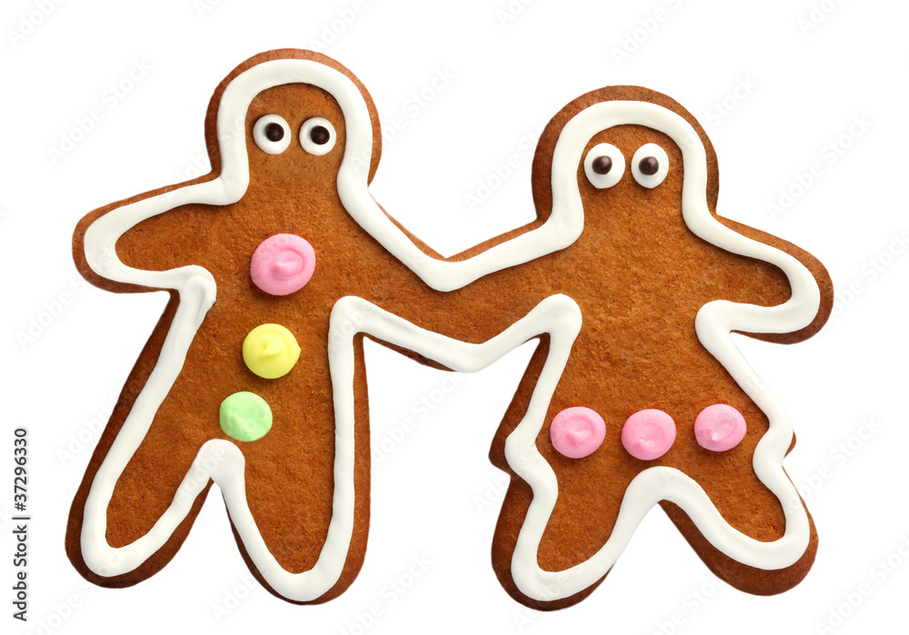 Gingerbread couple Gingerbread couple