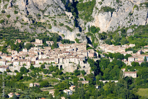 Moustiers Sainte Marie, Alpes-de-Haute-Provence, France photo