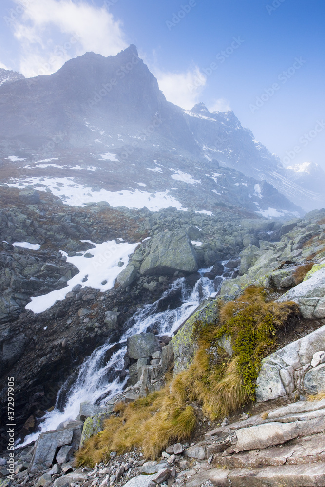 Obraz premium Great Cold Valley, Vysoke Tatry (High Tatras), Slovakia