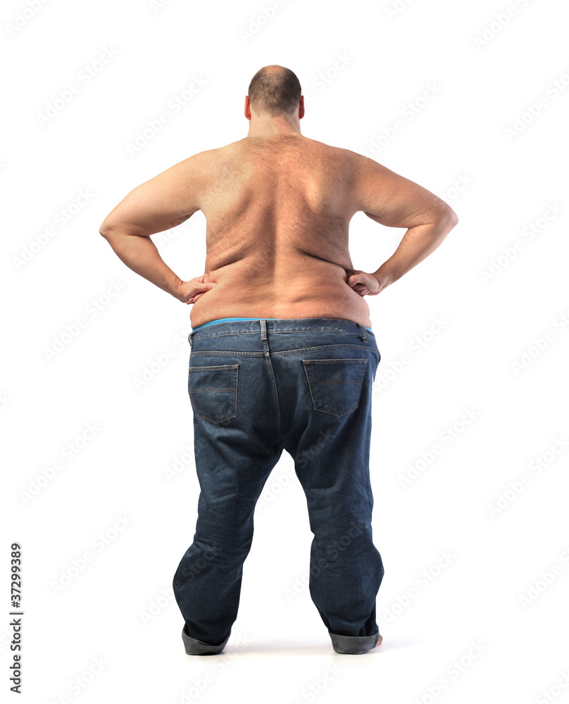 Obese man Obese man
