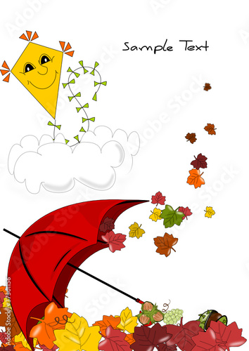 Herbst Illustration