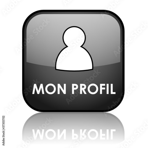 Bouton Web "MON PROFIL" (compte utilisateur options préférences)
