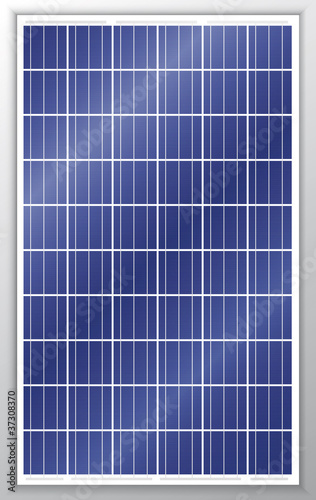 Polykristallines Photovoltaikmodul photo