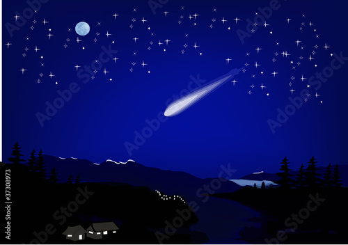 paesaggio notturno