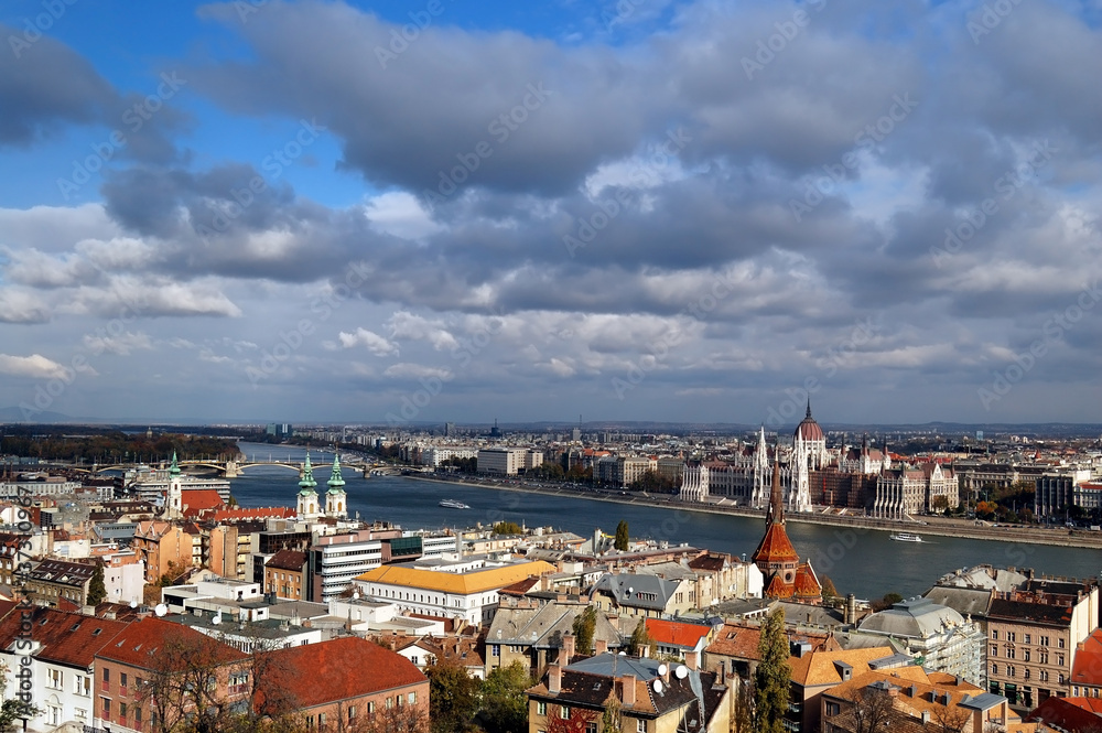 Fototapeta premium panorama of Budapest