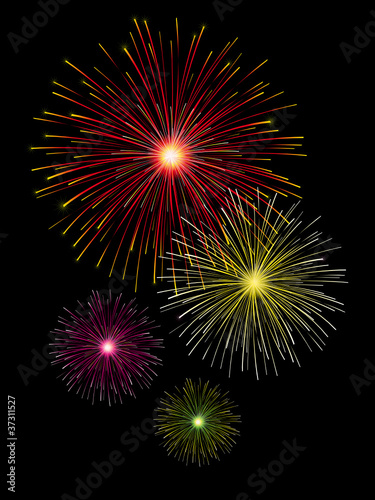 feu d'artifice
