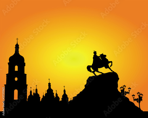 Sophia Square in Kyiv