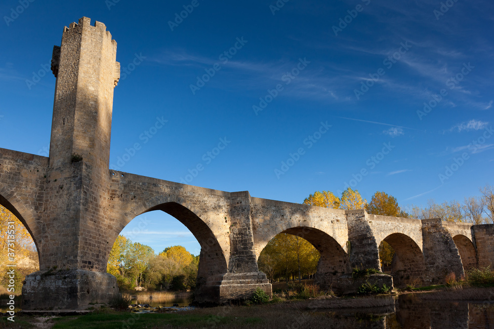 Puente en Frias, Burgos, Castilla y León, España