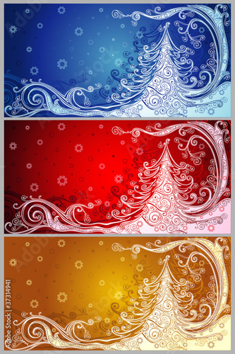 Bright Christmas card
