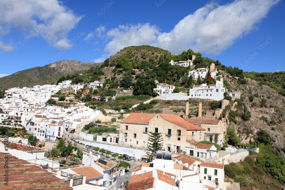 Frigiliana town in Malaga province Spain