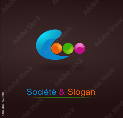 logo couleur commercial