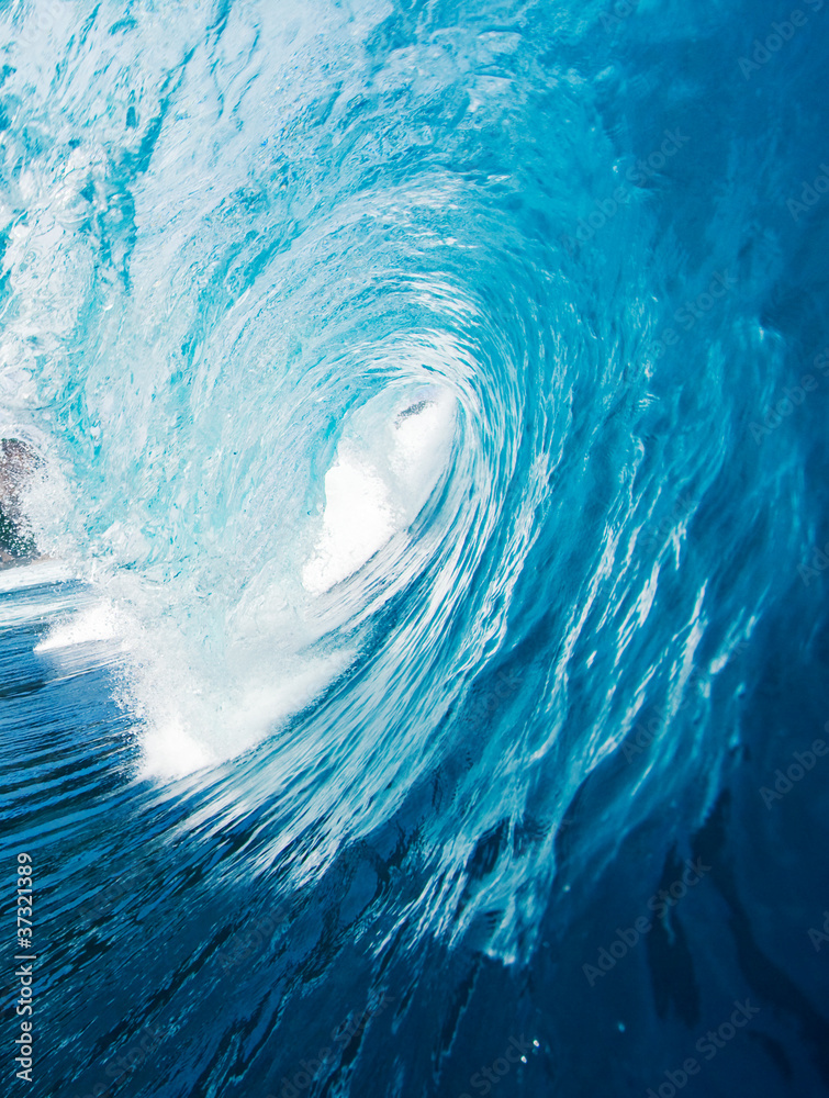 Obraz premium Blue Ocean Wave