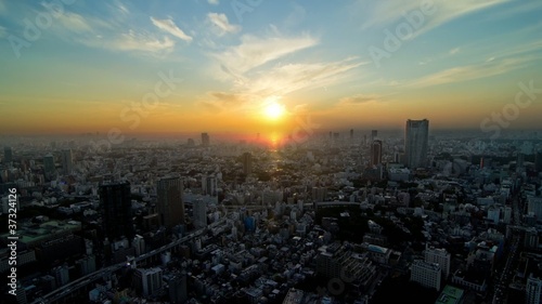 東京夕景