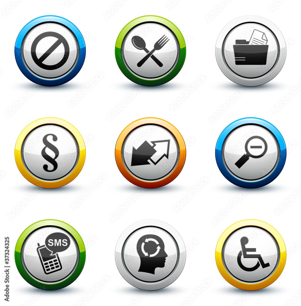 icône bouton internet icône bouton internet