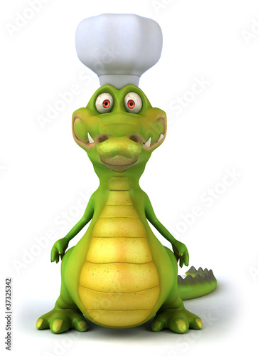 Crocodile chef