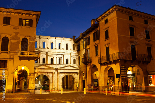 Porta Borsari Gates in Verona, Italy