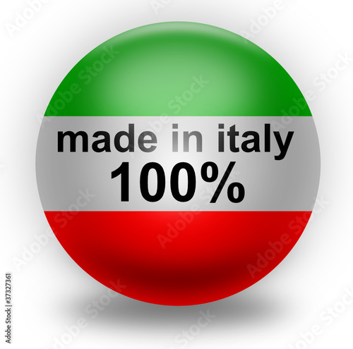 Made in italy 100% (vector)