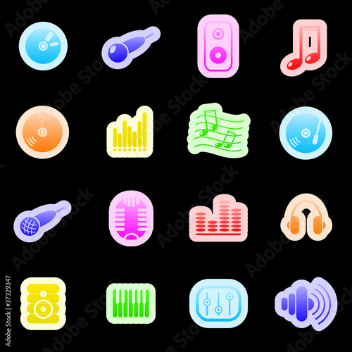 Audio icons