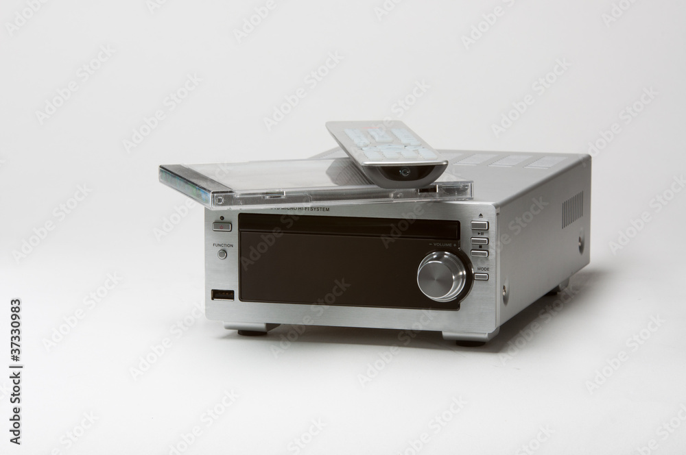 CD player and remote CD player and remote
