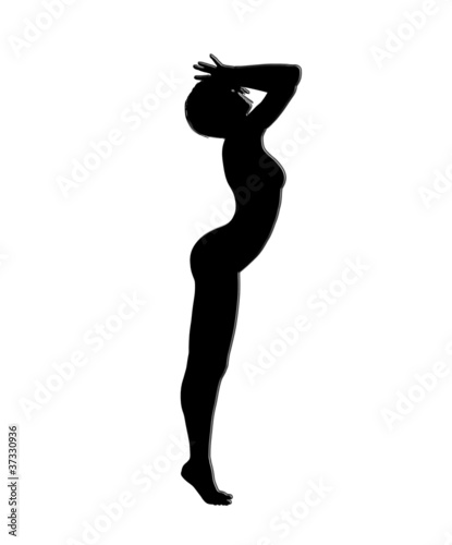 Attractive Female Outline