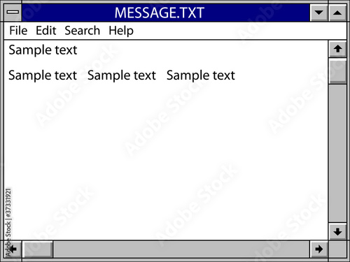 nostalgic window message