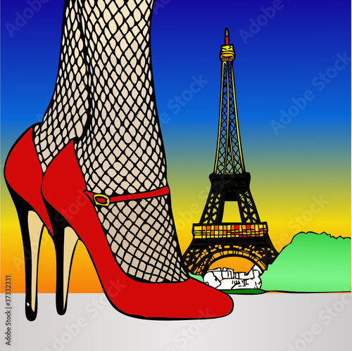 Sexy fashion in Paris