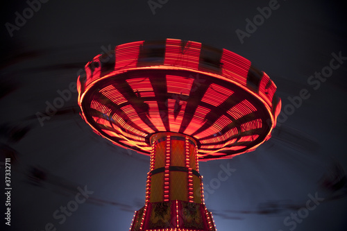 Carnival Swing Ride at Midway