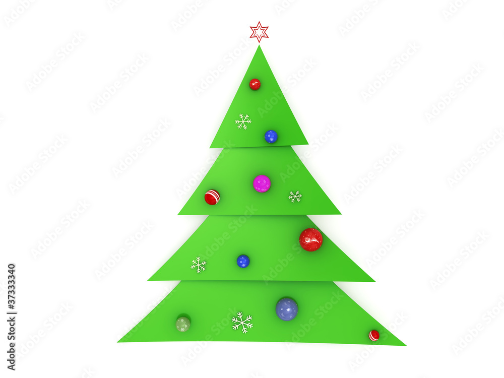 3D christmas tree 3D christmas tree