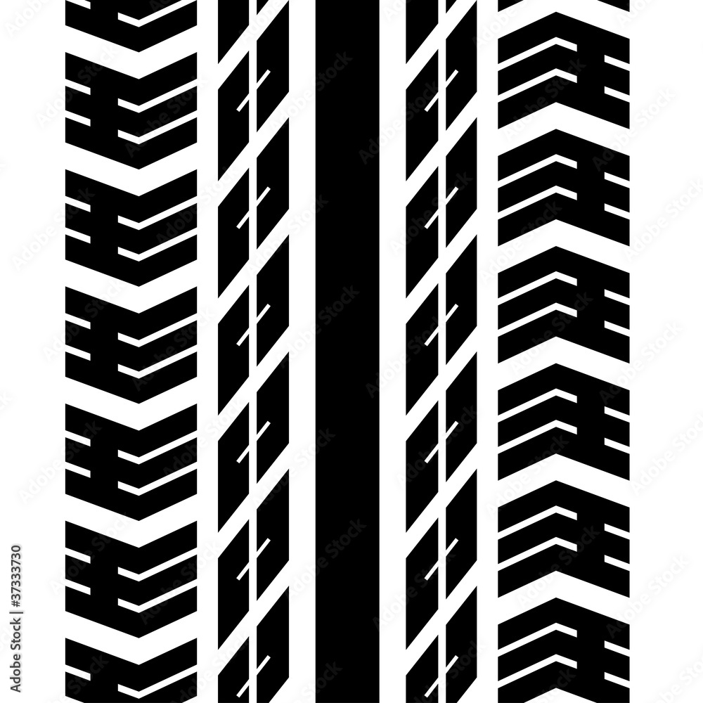 seamless trace of the tyre seamless trace of the tyre