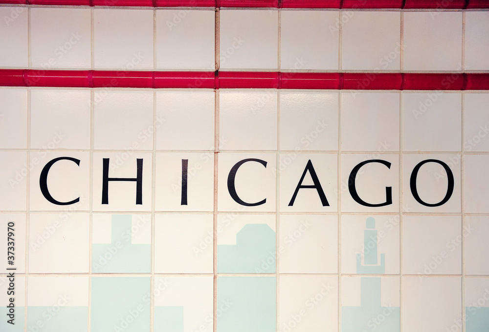 Chicago Subway Station Chicago Subway Station