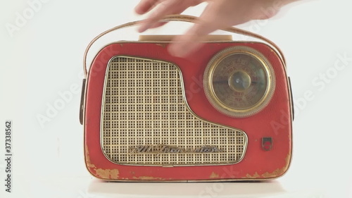 old radio adjust in out