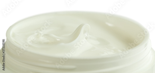 jar of white cream