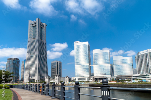 横浜みなとみらい２１の構造ビル群