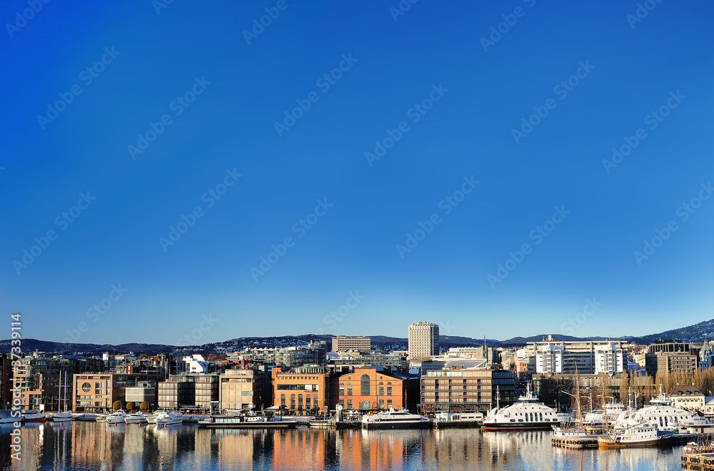Fototapeta premium Picturesque Oslo landscape