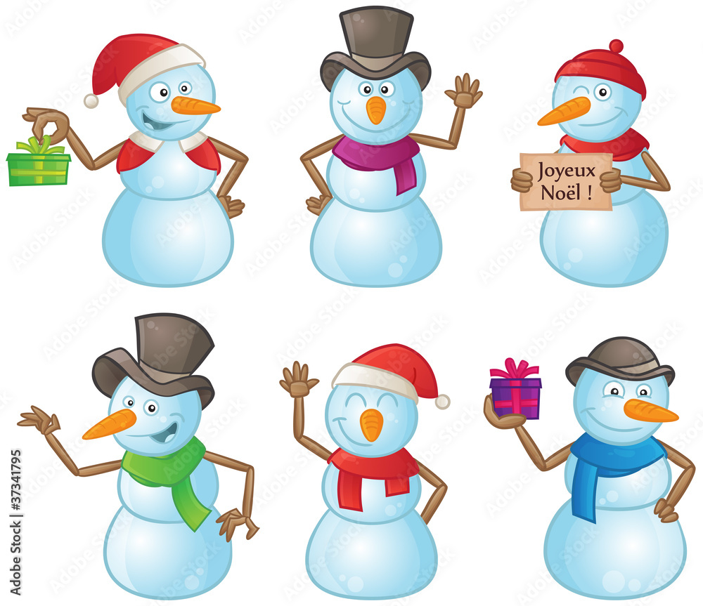Bonhommes de neige