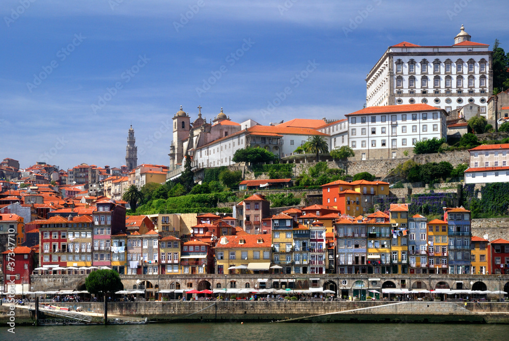 Porto view from douro river