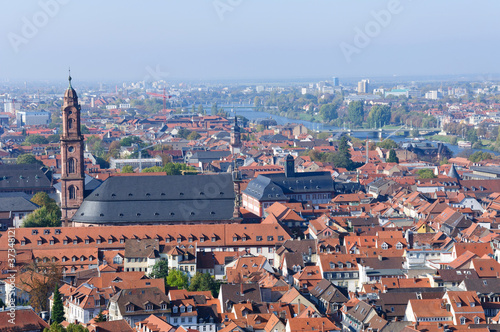 Cityscape of Heidelberg, Germany