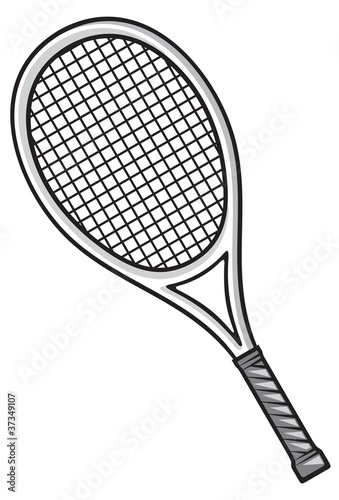 tennis racket © tribalium81