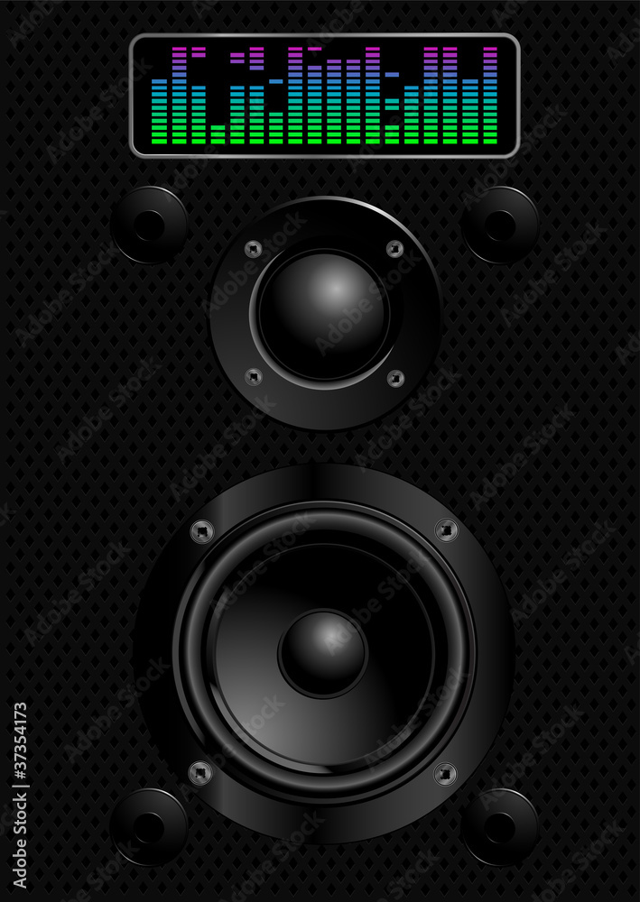 Fototapeta premium Sound speakers