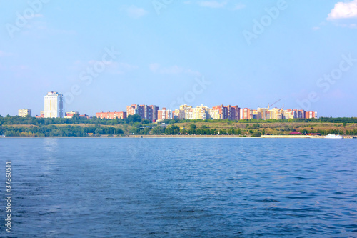 city on the coast