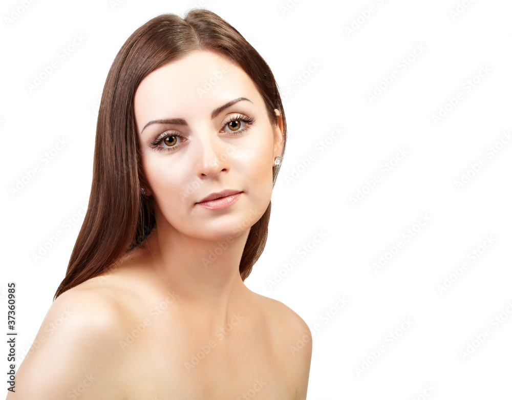 Portrait of a beautiful woman Portrait of a beautiful woman