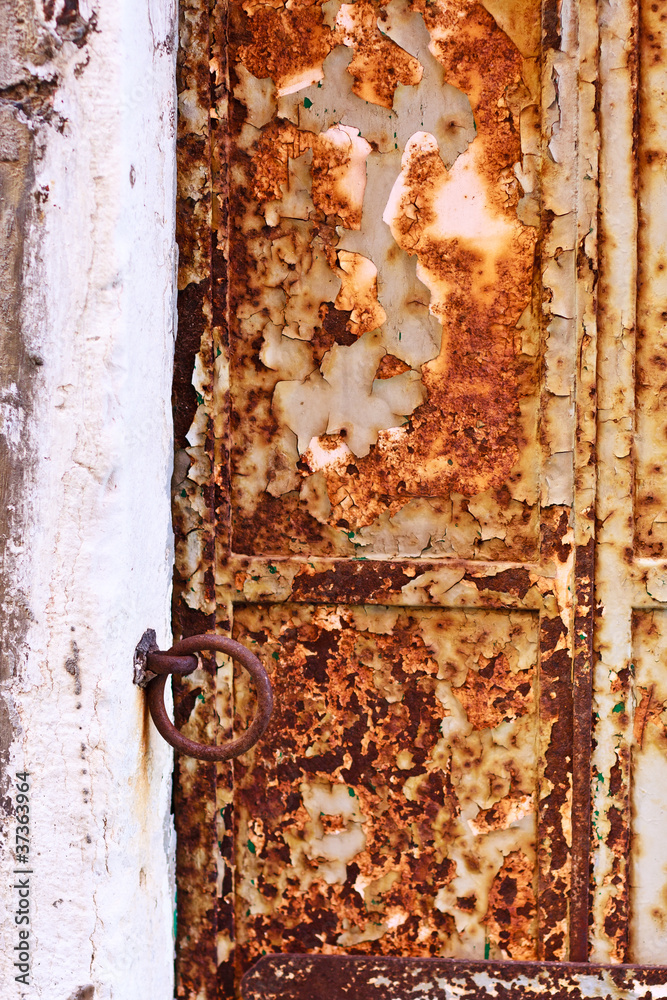 Rusty Old Metal Door Rusty Old Metal Door