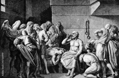 Socrates Drinking The Conium photo