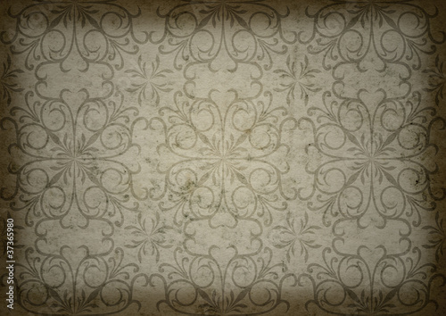 Conceptual brown or beige old paper background