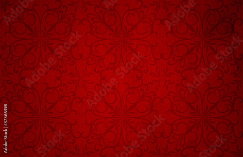 Conceptual red old paper background