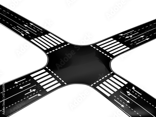 Vector crossroad