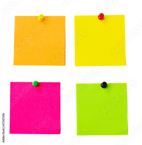 multicolored notes