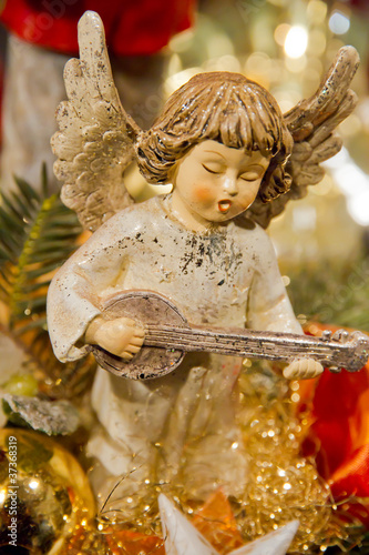 Weihnachtskarten_singender Engel