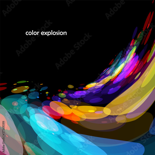 beautiful abstract colorful background