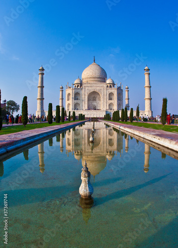 Taj Mahal in India photo